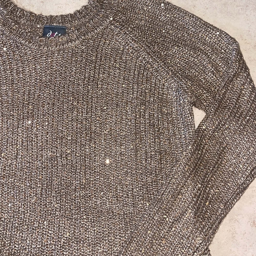 Dots sequin sweater XL